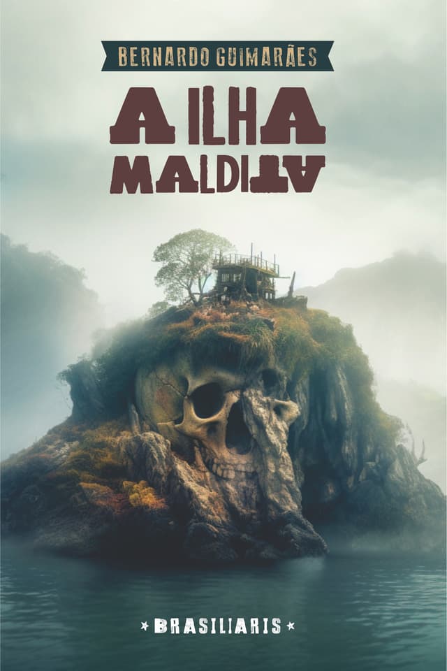 Capa do livro A Ilha Maldita